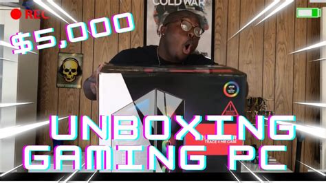 Unboxing My New 5000 Gaming Pc Icee Tv Youtube