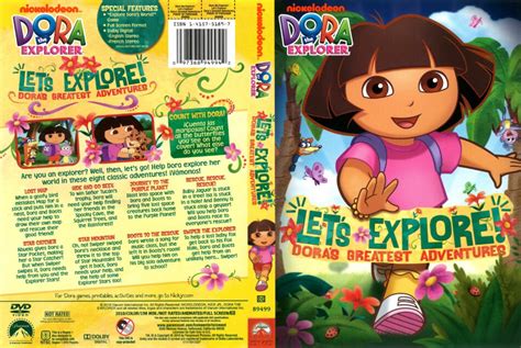 Dora The Explorer Lets Explore 2010 R1 Dvd Cover Dvdcovercom