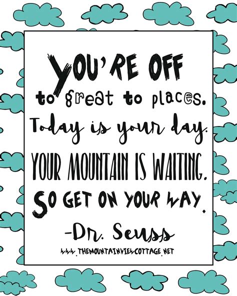 Back To School Quotes Drseuss Graduation Quotes Youre Off To Great
