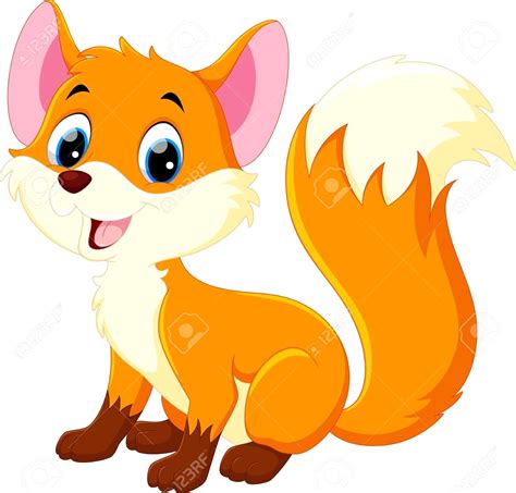 Cute Fox Drawing Free Download On Clipartmag