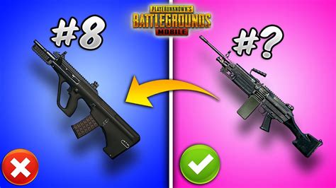 Top 20 Best Gunsweapons In Pubg Mobile With Tips And Tricks Weapon
