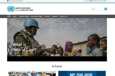 The United Nations Rule Of Law Website And Document Repository United Nations Network On Migration