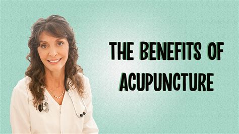 Dr Diana Joy Ostroff Discusses The Benefits Of Acupuncture Dr Diana