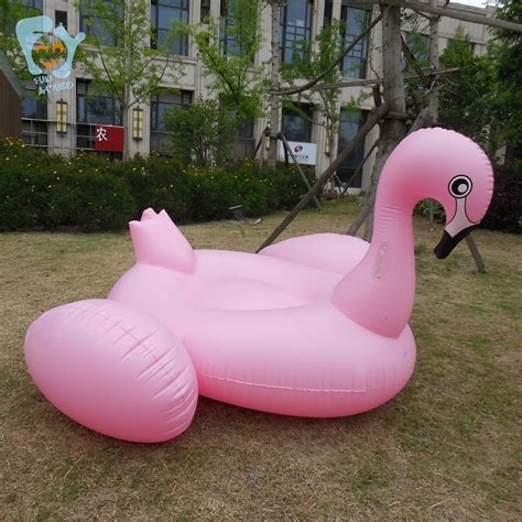 190cm Giant Swimming Float Inflatable Pink Flamingo Inflatable Water