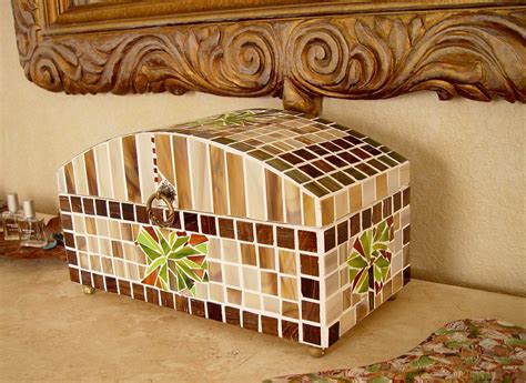 Mosaic Jewelry Box I Made This Jewelry Box For My Dresser Flickr