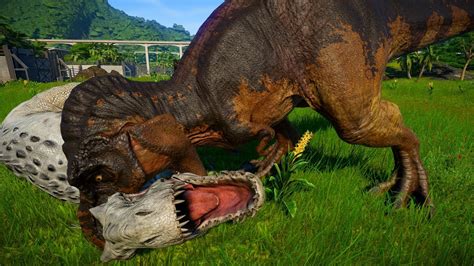 Giganotosaurus Vs Indominus Rex Trex Spinosaurus Dinosaurs Fighting