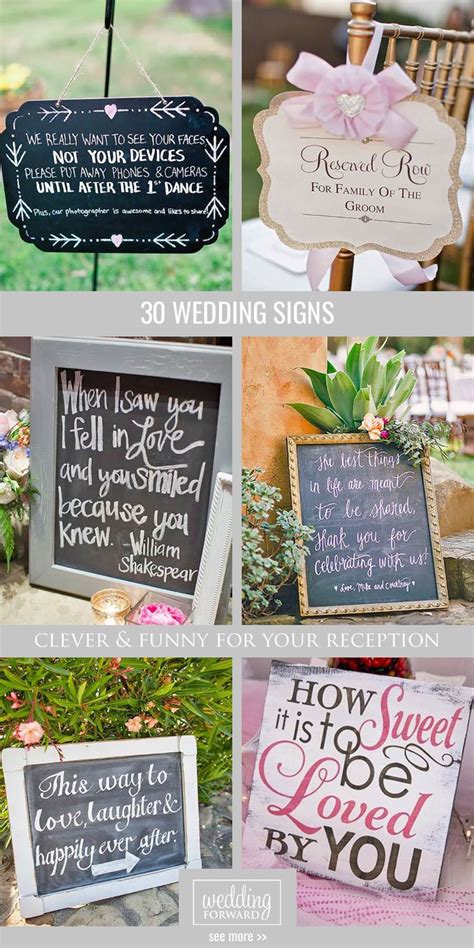 Wedding Signs Popular Ideas And How To Use Them Funny Wedding Signs
