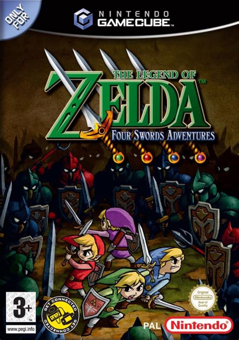 The Legend Of Zelda Four Swords Adventures 2004 Gamecube Game Nintendo Life