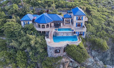 Villa Mistral Luxury Great Cruz Bay Home On St John Blue Sky Luxury