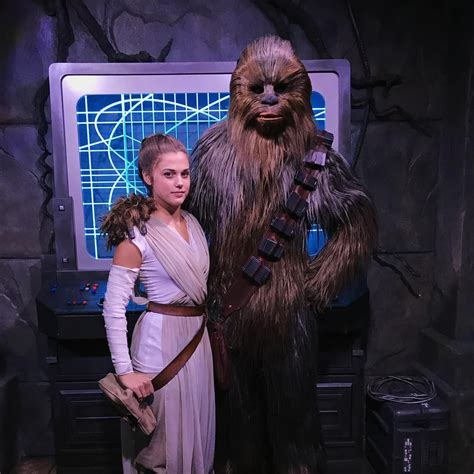 Rey And Chewbacca