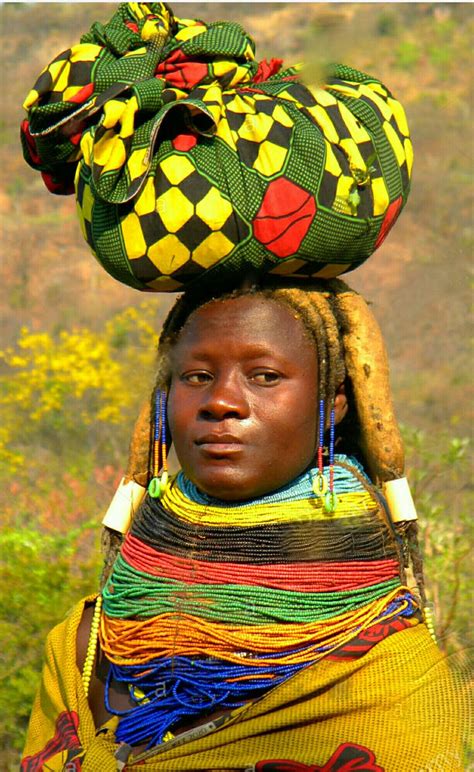 Muila Angola Tribal African Tribal Decoration Tribal Women
