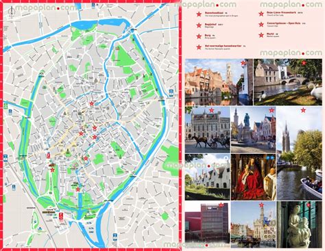 Brugge Map Detailed City And Metro Maps Of Brugge For Download