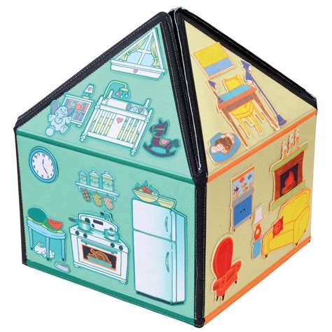 #project_my_house #rooms #furniture #speaking_game english worksheets for esl teachers. My Little House 3D Felt Playhouse