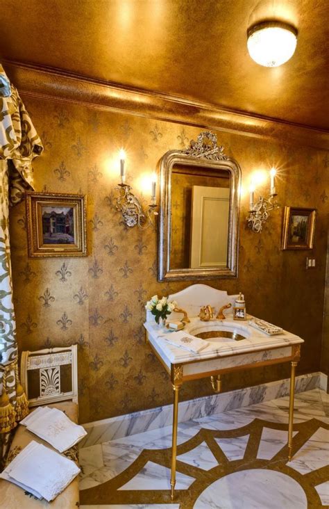 35 Stunning Gold And White Bathroom Remodel Design Decor Renewal