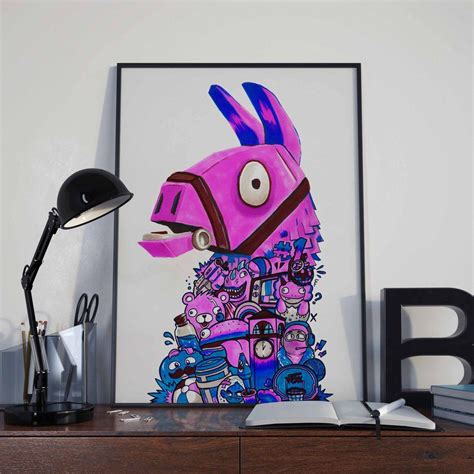 Fortnite how to find a supply llama in battle royale ign com. Graffiti Fortnite Llama Drawing / How To Draw Peely ...