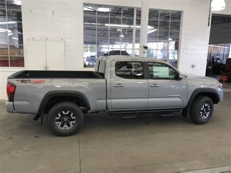 New 2020 Toyota Tacoma Trd Off Road Longbed Cement Premiumadvanced