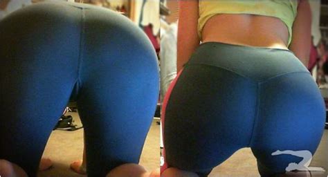 CAN YOU TELL SHE DOES SQUATS Girls In Yoga Pants