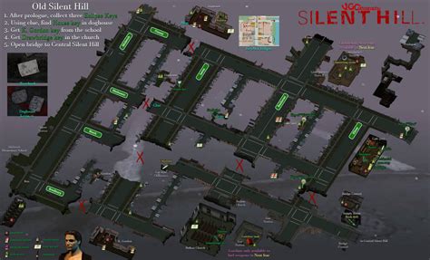 Silent Hill Old Silent Hill Map By Vgcartography On Deviantart