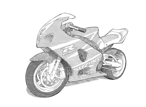 Sketch Reference Motorcycle Drawing Ipanemabeerbar