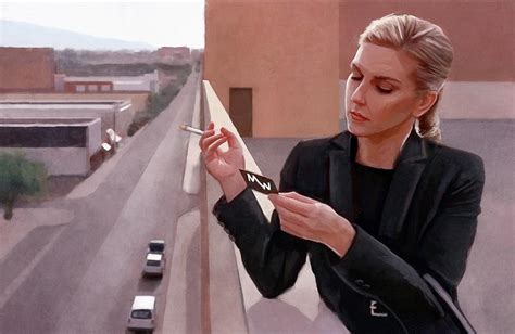 Kim Wexler On The Rooftop Better Call Saul Painting By Joseph Oland