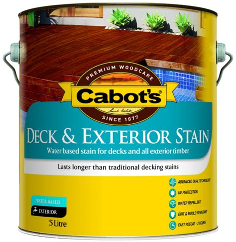 Learn about the newest and most stylish deck railings on the market. Cabot's Deck & Exterior Stain Water Based - Cabot's - EBOSS