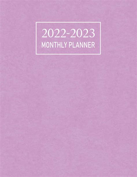 2022 2023 Monthly Planner Large 2 Year Monthly Planner Calendar Yearly At A Glance Organizer