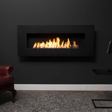 Wall Mounted Fireplace Modern Eco Bioethanol Fires Naked Flame NZ