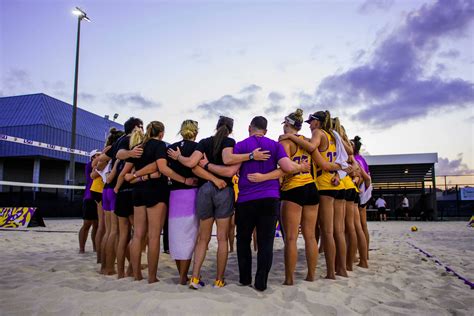 Lsus No Beach Volleyball Rises To Challenge With Win Over No