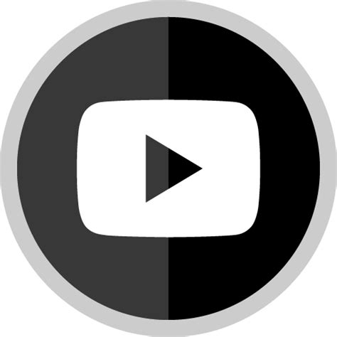 Download White Youtube Play Button Png Png And  Base