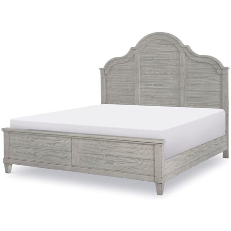 Legacy Classic Belhaven 9360 4107k Modern Farmhouse California King Arched Panel Bed Wayside