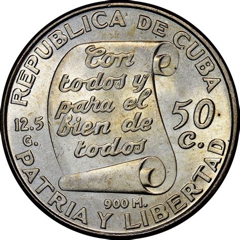 Cuba 50 Centavos Km 28 Prices And Values Ngc