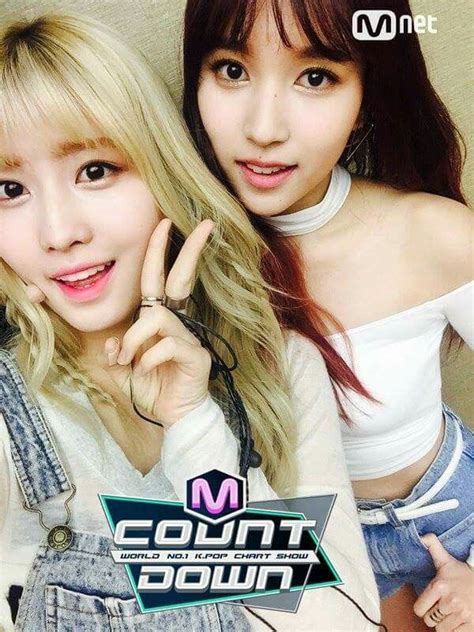 Twice Momo And Mina On M Countdown Ep445 160107 Mimos Sana Gays