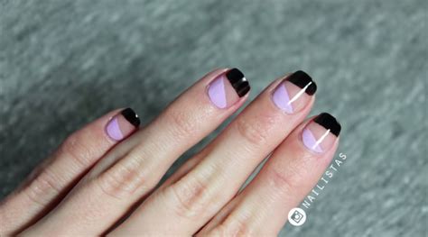 Quick And Easy Negative Space Nail Art