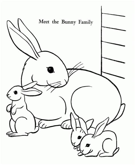 Visit this site for details: Get This easter bunny coloring pages bunny family free ...