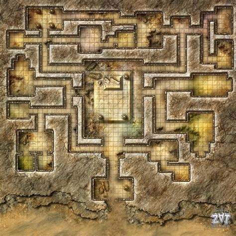 Desert Tomb Dndmaps Dnd Maps In Dungeon Maps Map Fantasy Map