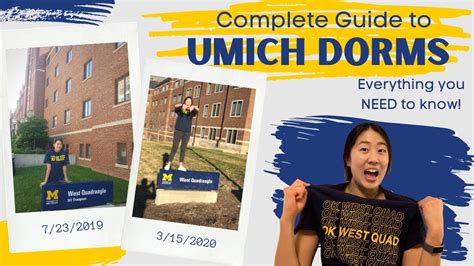 Complete Guide To Umich Dorms Youtube