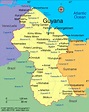 Guiana | Mapas Geográficos da Guiana