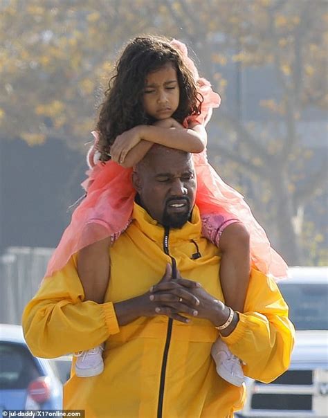 Kanye West And North Share Beautiful Daddy Daughter Time During Museum Tour Photos