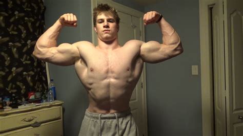 Year Old Bodybuilding Flexing Update Patrick Leblanc Youtube