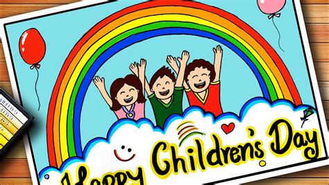 Childrens Day Poster Childrens Day Drawing Childrens Day Poster