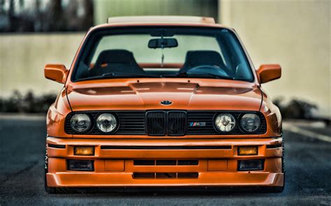 Download Wallpapers Bmw E30 Hdr Tuning E30 Stance Bmw M3 Front