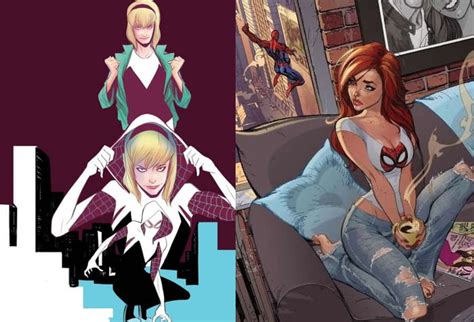 gwen stacy or mary jane who should spider man be with 9gag