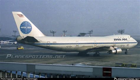 N755pa Pan American World Airways Pan Am Boeing 747 121 Photo By Demo