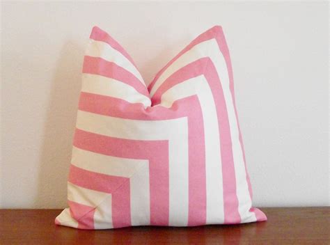 Free Shipping Sale Decorative Pillow Cover Pink And White Etsy