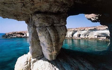 Blue Caves In Cavo Greco Area Ayia Napa Cyprus An Amazing Natural