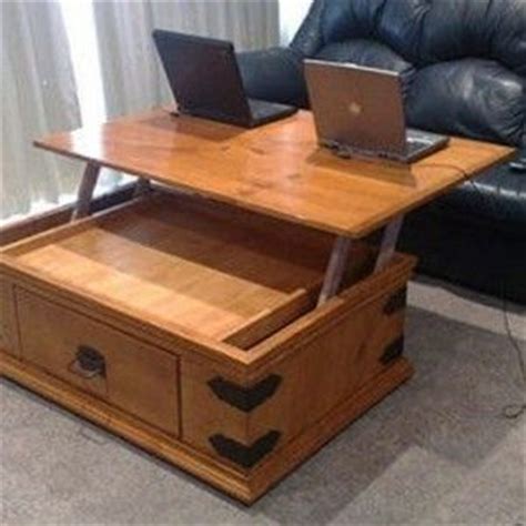 A 3/4 inch thickness is enough for a stable coffee table like this. What a beast. I love this. | Jimz Home-Lift Top Coffee Tables | Pinterest | Canada, Coffe table ...