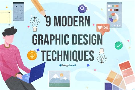 9 Modern Graphic Design Techniques