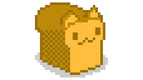 Neko Bread Pixel Art Timelapse Youtube