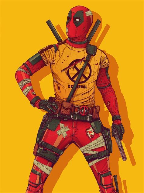 Deadpool 2 Character Illustrations Created By