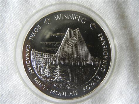 Canada Ottawa On And Winnipeg Mb Royal Canadian Mint Buildings Medalcoin